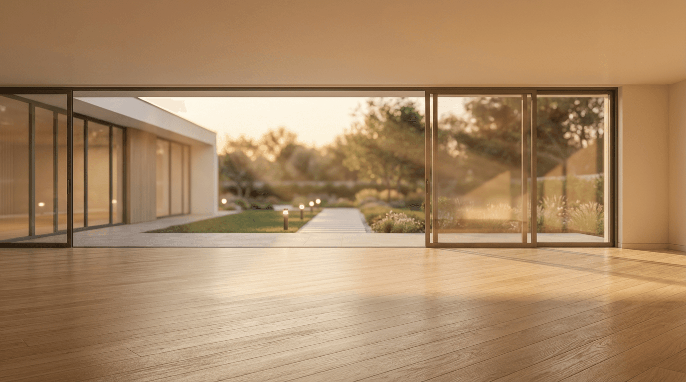 Halo luxury trailer exterior at corporate event with guests